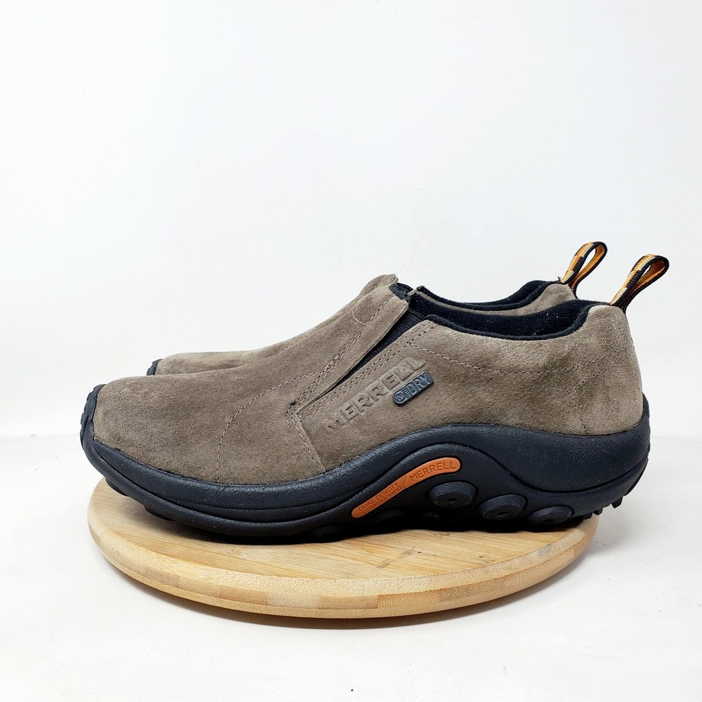 Merrell Jungle Moc Shoes Womens 7 Waterproof Suede Slip On Casual Mule Clog - Picture 7 of 15